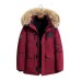 Fashion Winter Comfy Fur Collar Thermal Coats For Men